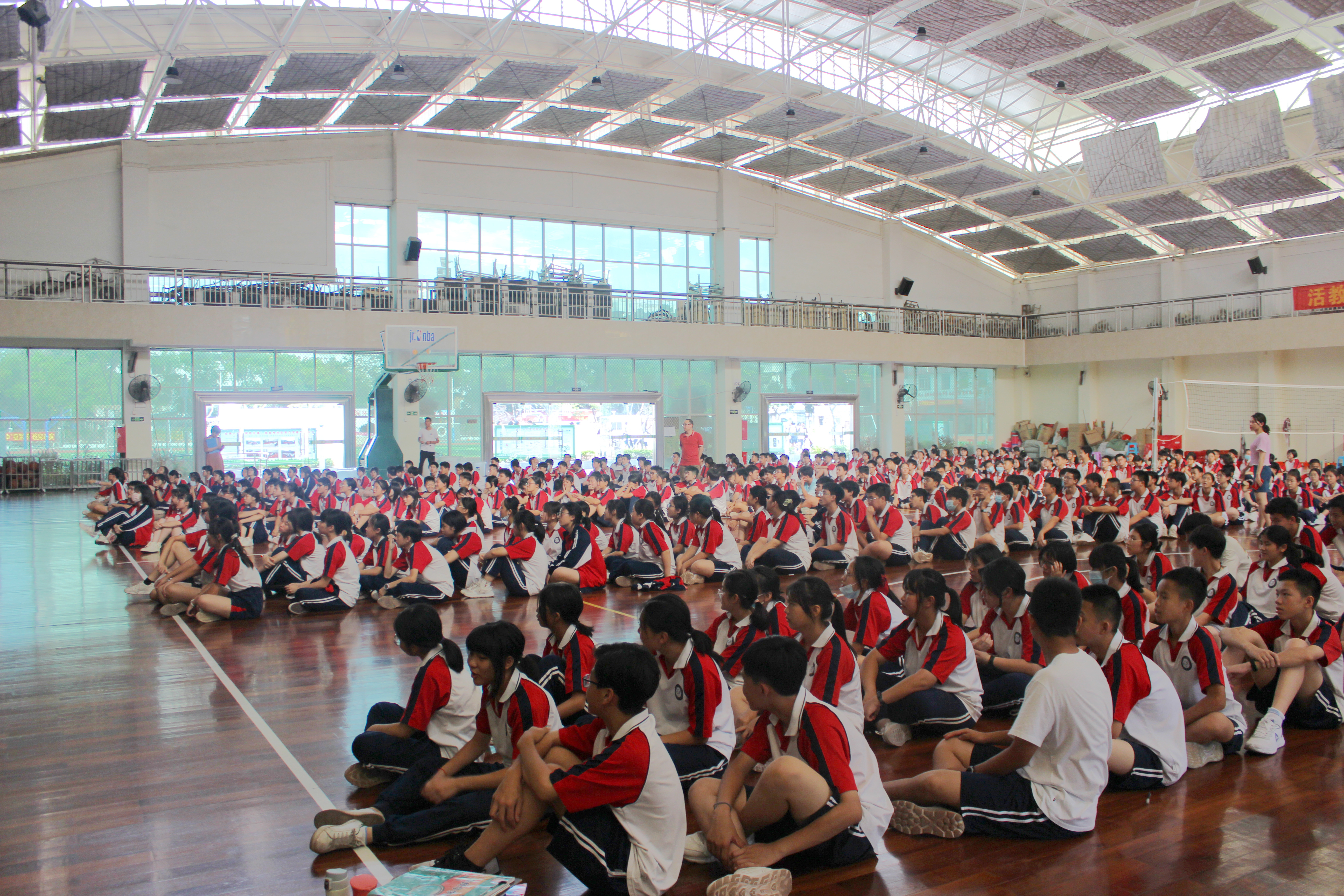 同舟共济,携手向前丨桂江一中团辅活动